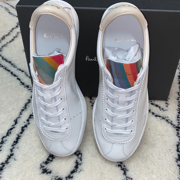 Paul Smith Women's White Leather 'Dusty, NIB Size Euro 38 - Picture 4 of 13